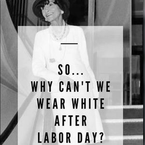 ❤️ WEAR WHITE AFTER LABOR DAY ❤️